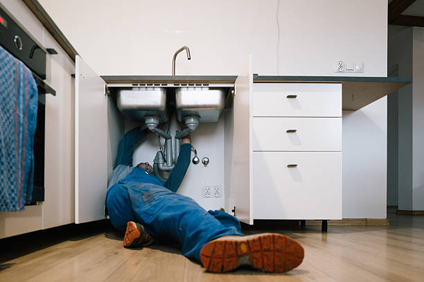 Professional Plumbing technician working in Chestnut Hill, MA